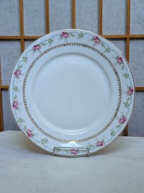 Antique Z S & Co Bavaria Dinner Plates "Empire" Pattern ZSC18 9 7/8"